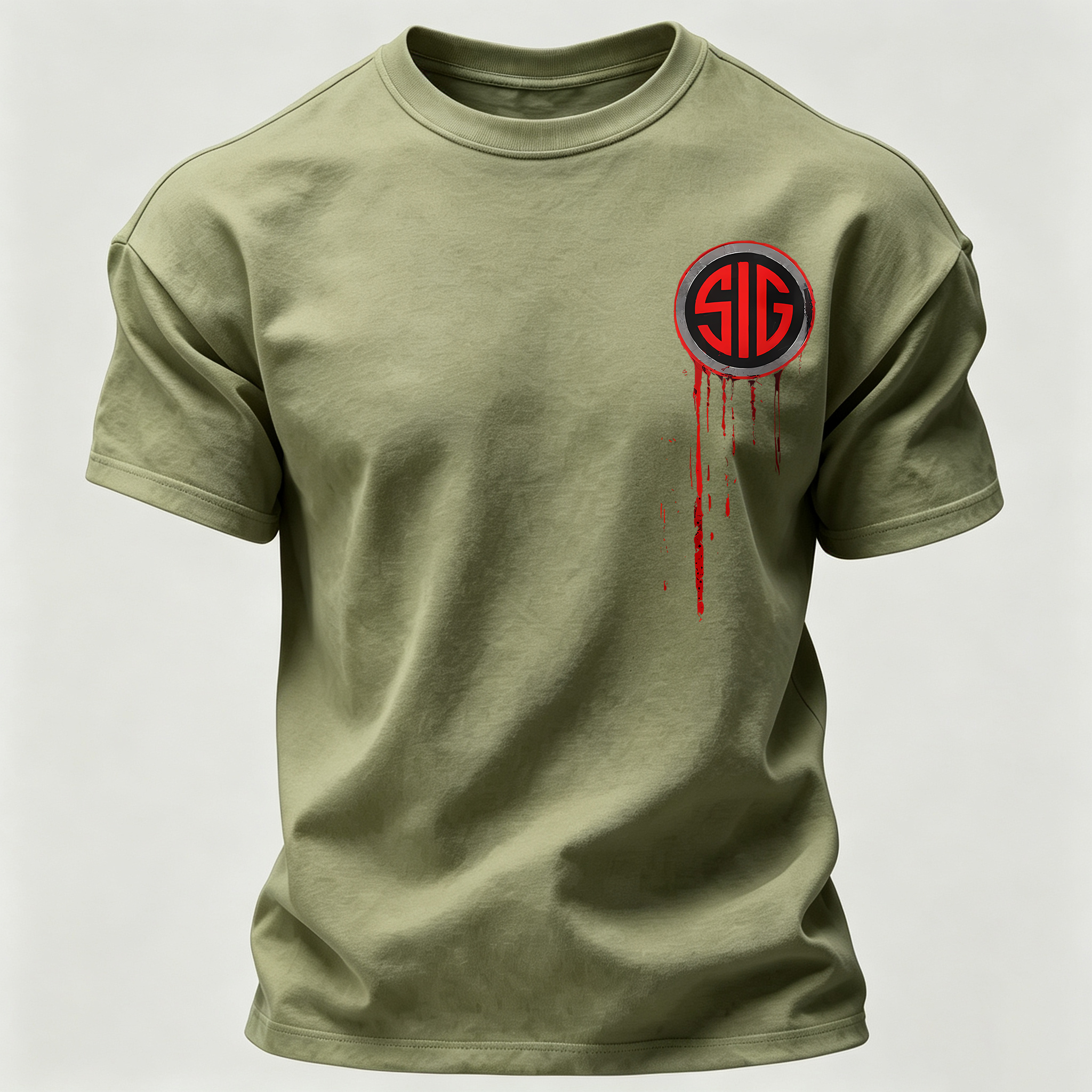 SIG Sauer Skull Printed Men's T-Shirt