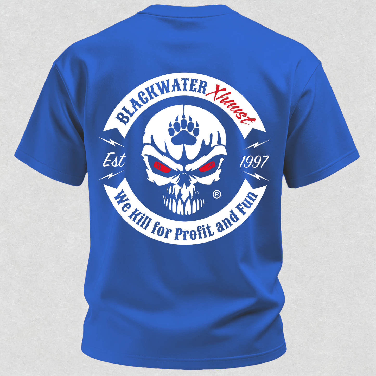 We Kill for Profit and Fun Printed Men's T-Shirt