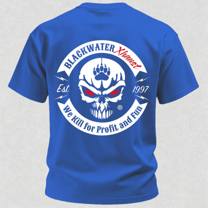 We Kill for Profit and Fun Printed Men's T-Shirt