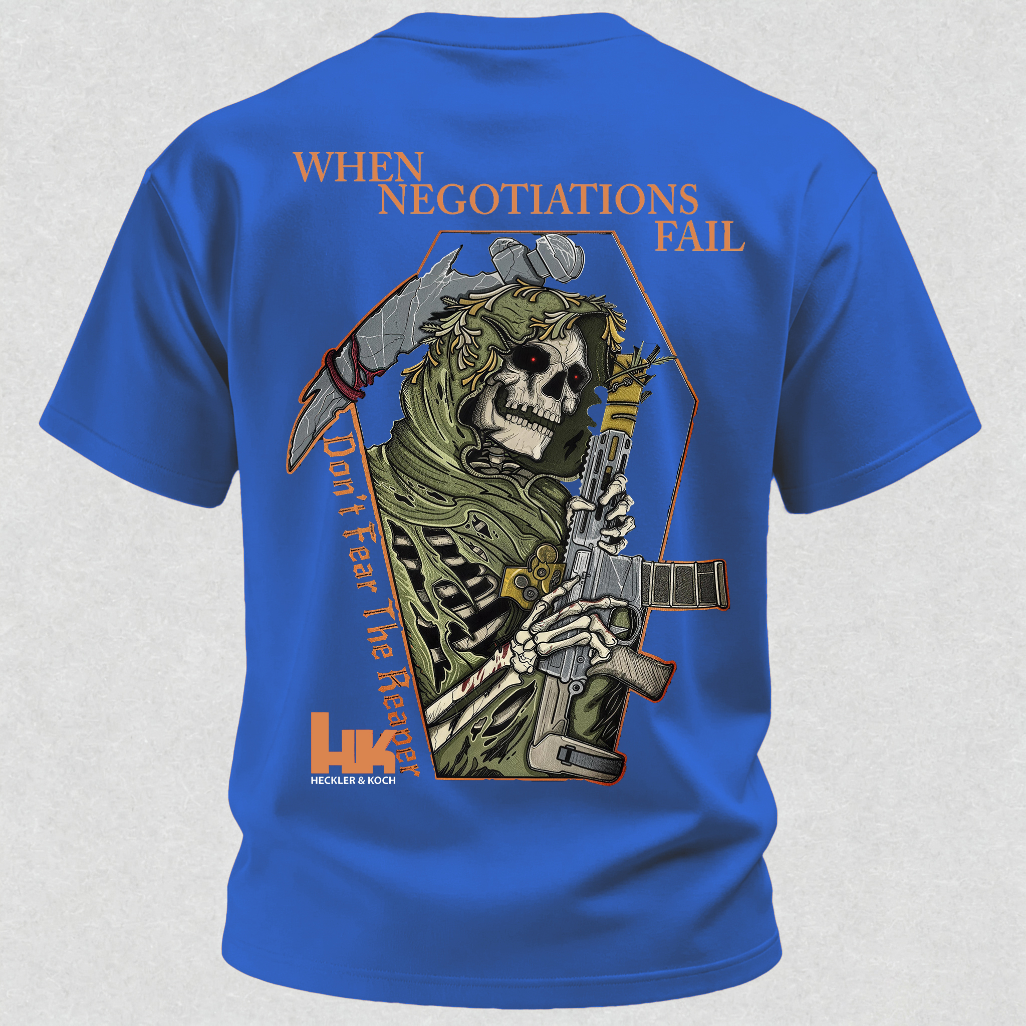Don't Fear The Reaper Print T Shirt