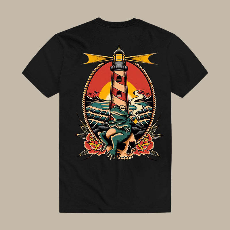 Lighthouse Frog Tee