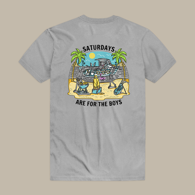 Saturdays Are For The Boys Tee