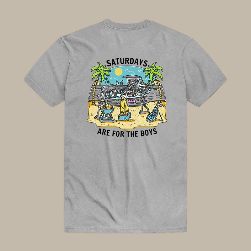 Saturdays Are For The Boys Tee