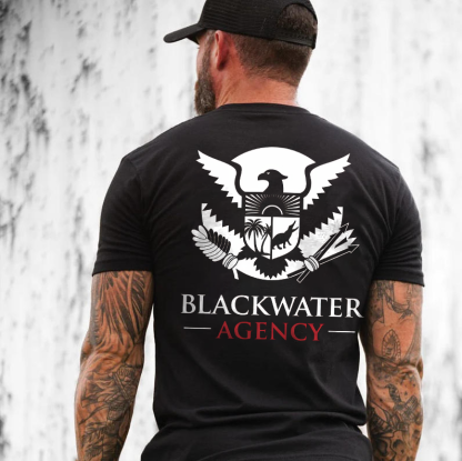 Blackwater Agency Printed Men's T-Shirt