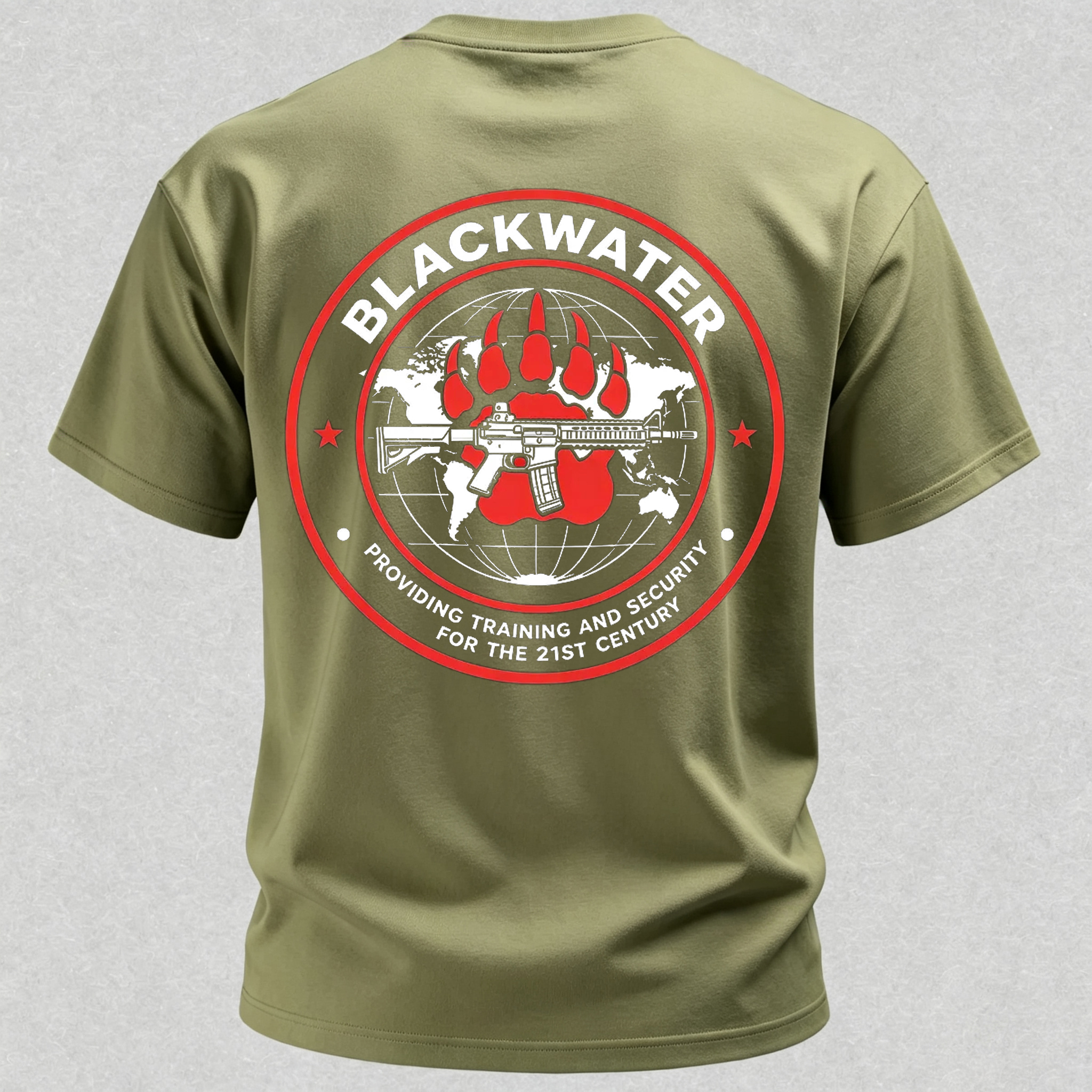  Providing Training And Security For The 21st Century Printed Men's T-Shirt