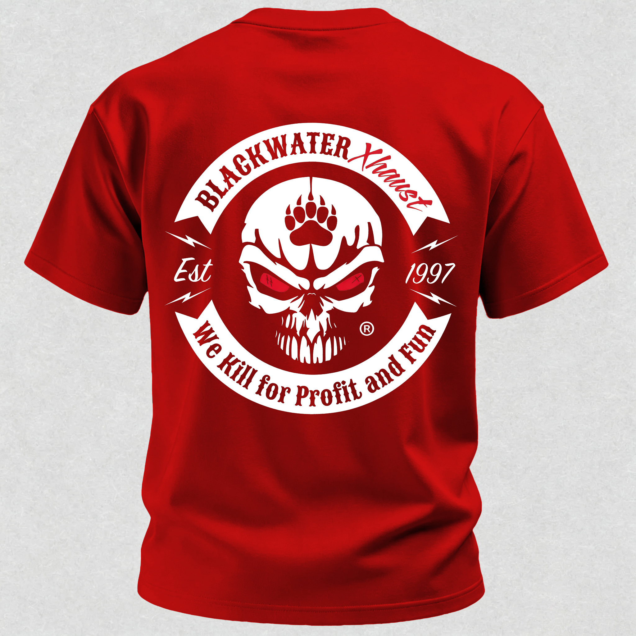 We Kill for Profit and Fun Printed Men's T-Shirt