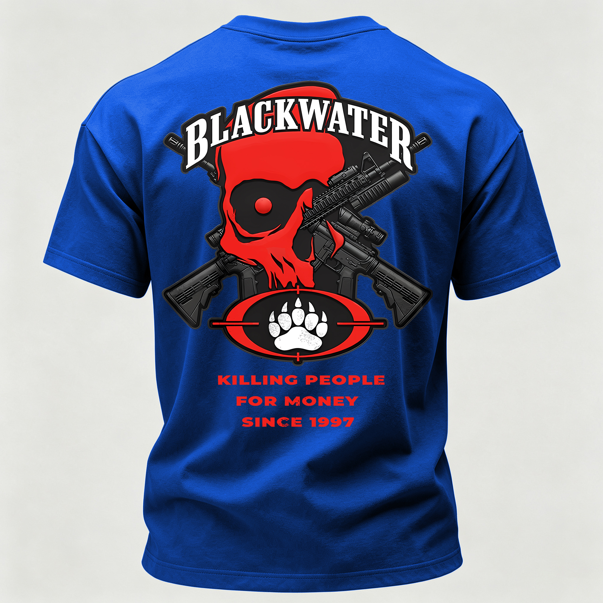 Killing People for Money Since 1997 Printed Men's T-Shirt