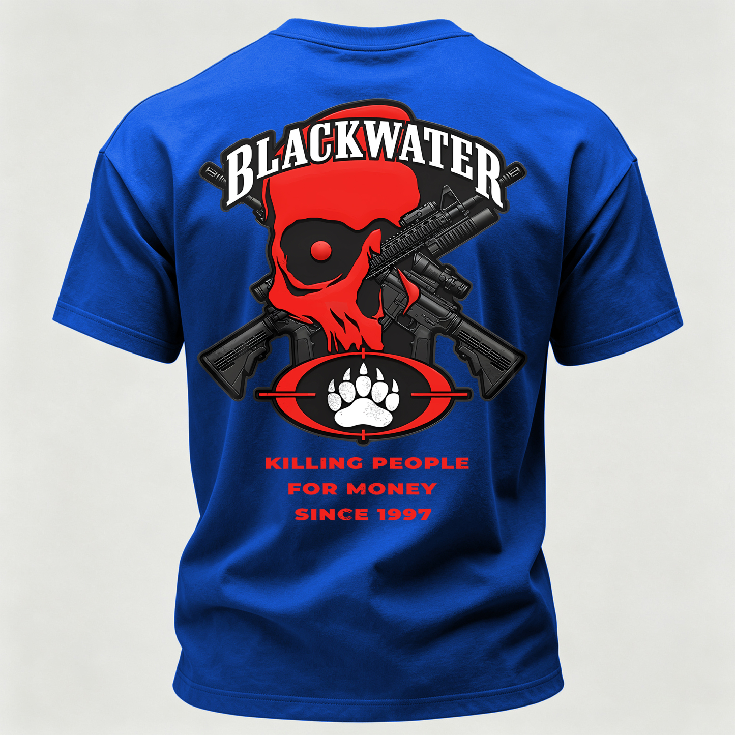 Killing People for Money Since 1997 Printed Men's T-Shirt