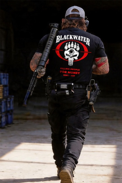 Killing People for Money Since 1997 Printed Men's T-Shirt