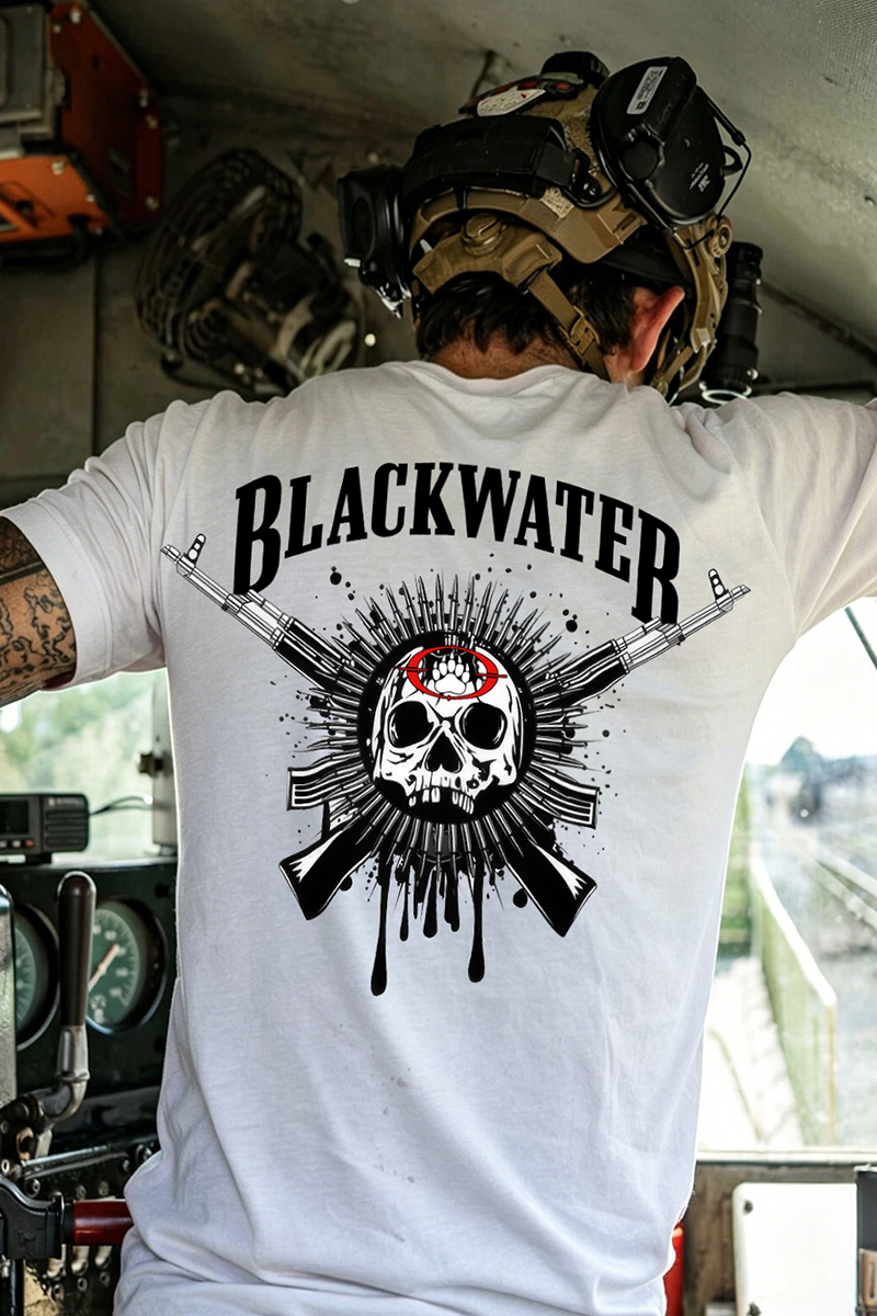 Skull Printed Men's T-Shirt