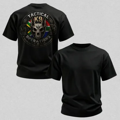 K9 Tactical Operations Printed Men's T-Shirt