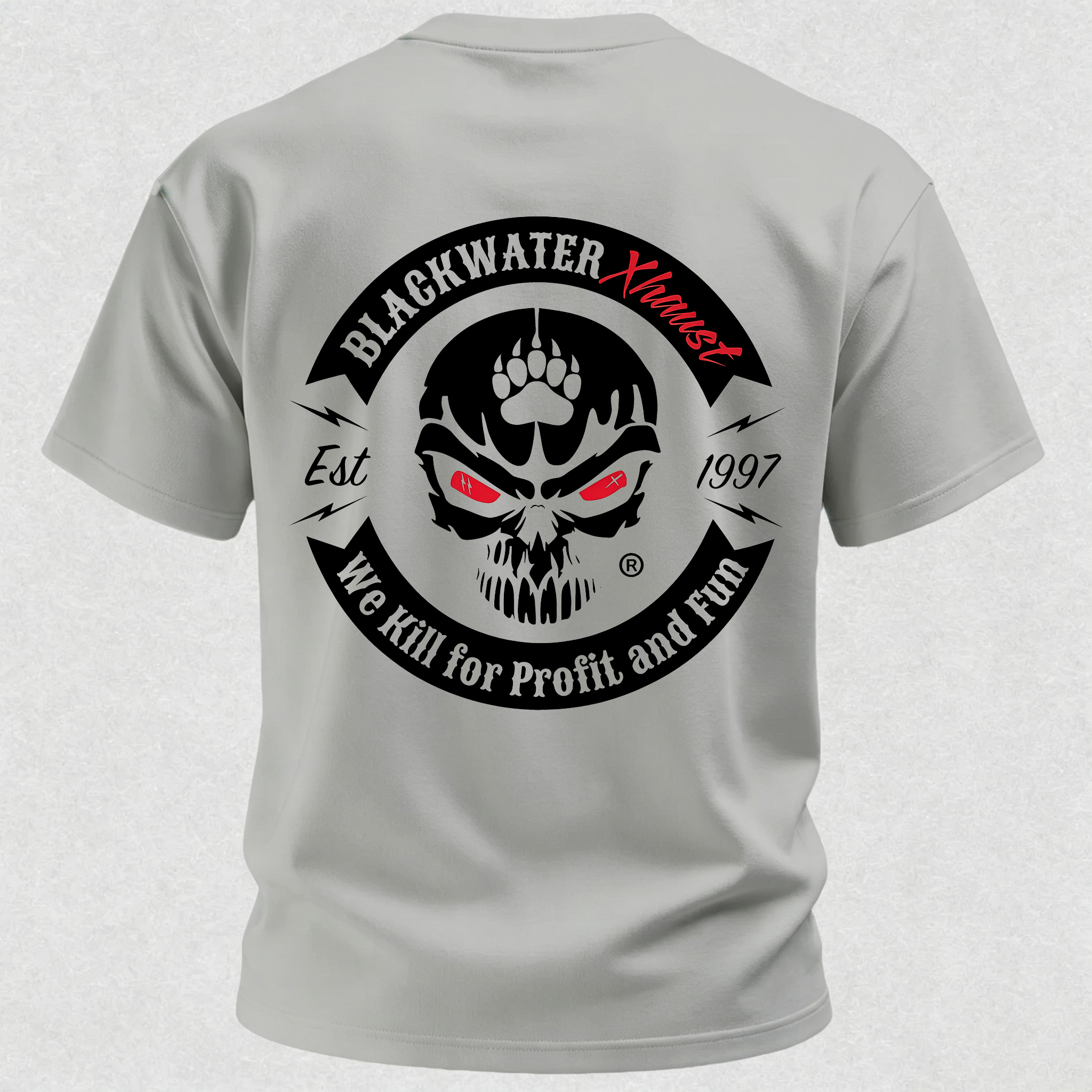 We Kill for Profit and Fun Printed Men's T-Shirt