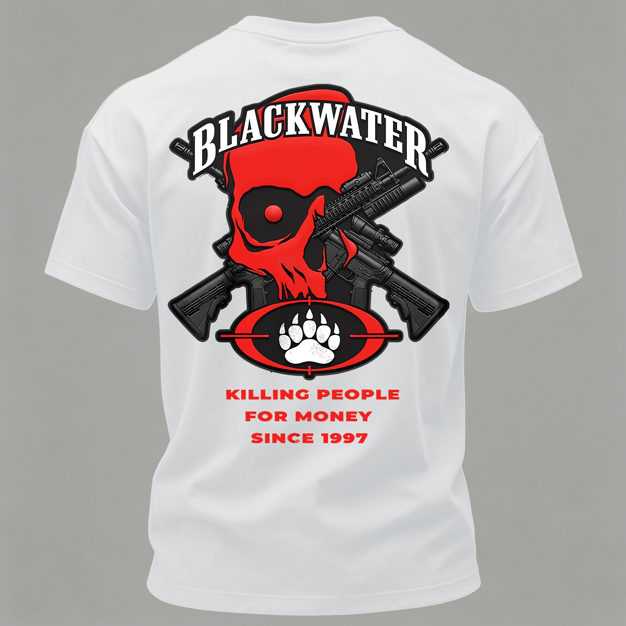 Killing People for Money Since 1997 Printed Men's T-Shirt