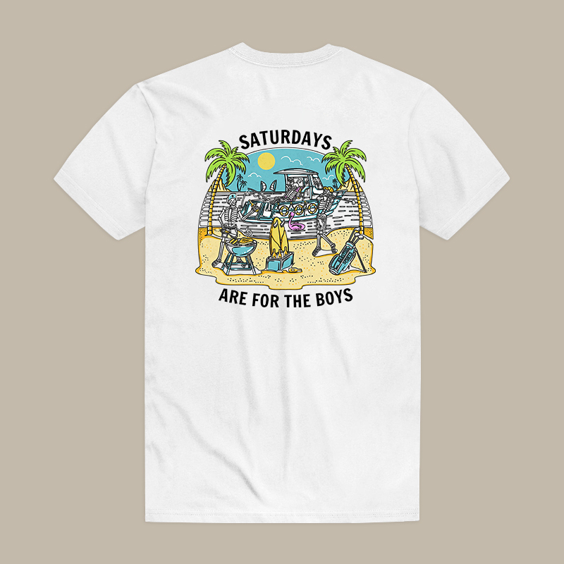 Saturdays Are For The Boys Tee