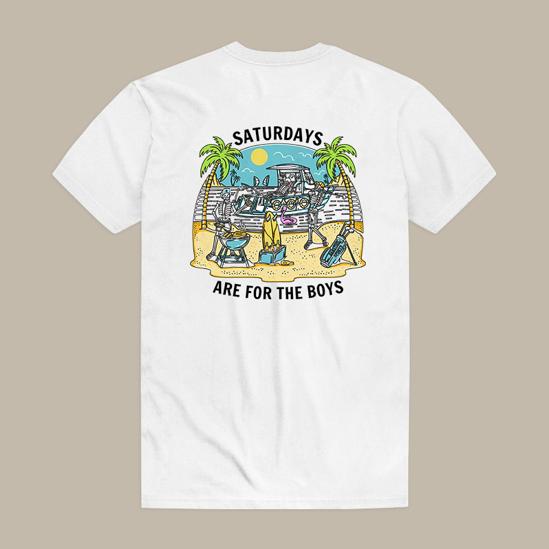 Saturdays Are For The Boys Tee