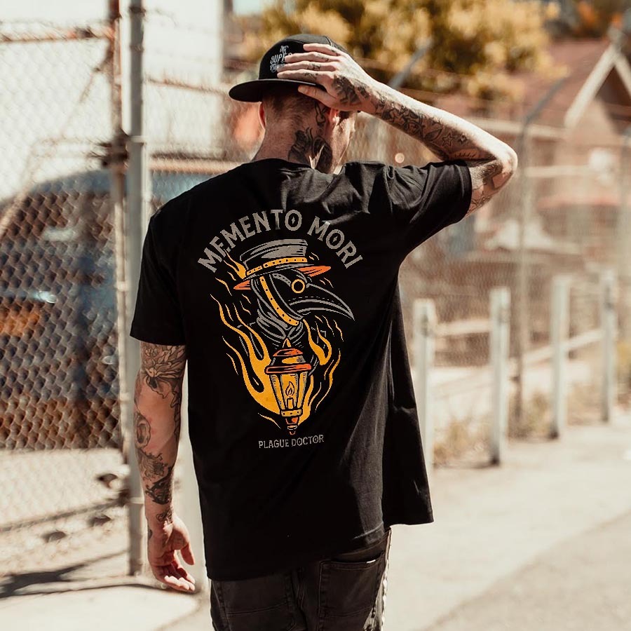 Memento Mori Plague Doctor Tee