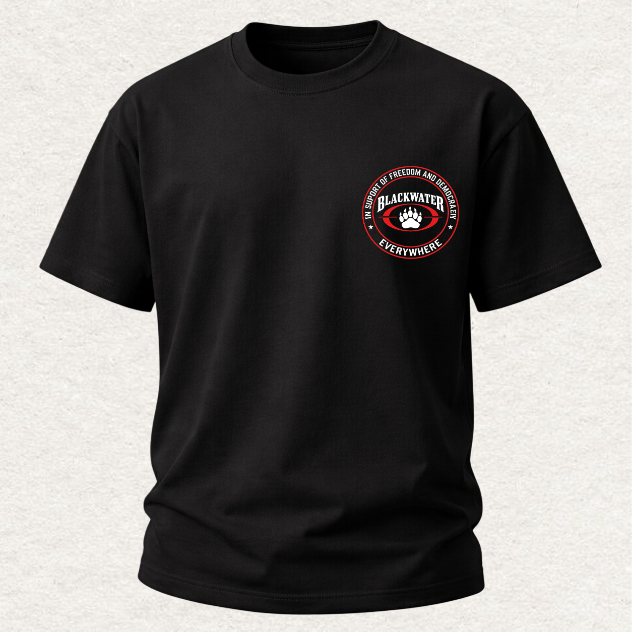 Blackwater Providing Training And Security For The 21st Century Printed Men's T-Shirt