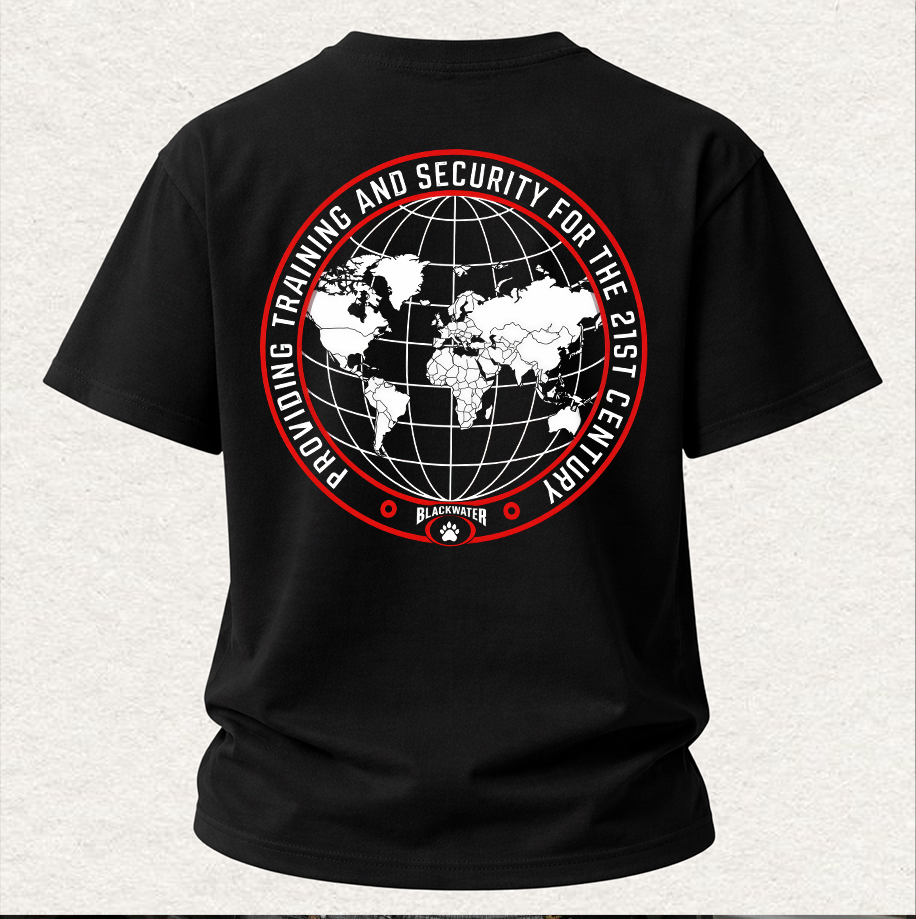 Blackwater Providing Training And Security For The 21st Century Printed Men's T-Shirt