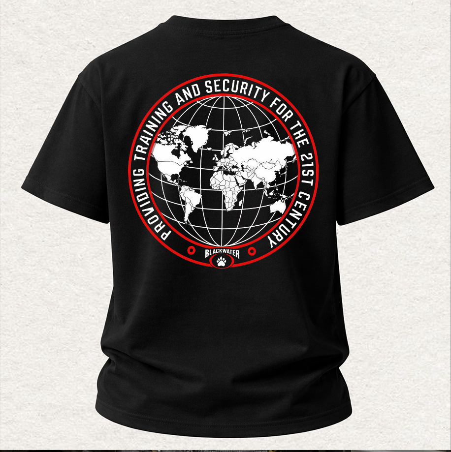 Blackwater Providing Training And Security For The 21st Century Printed Men's T-Shirt