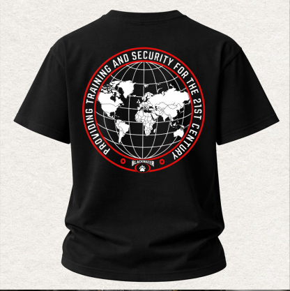 Blackwater Providing Training And Security For The 21st Century Printed Men's T-Shirt