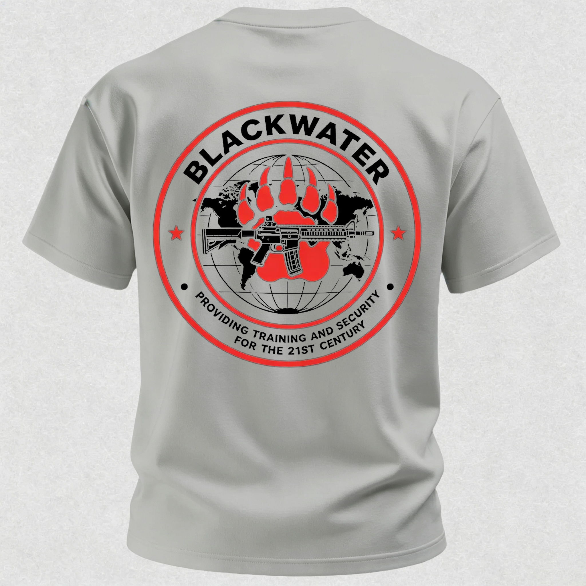  Providing Training And Security For The 21st Century Printed Men's T-Shirt