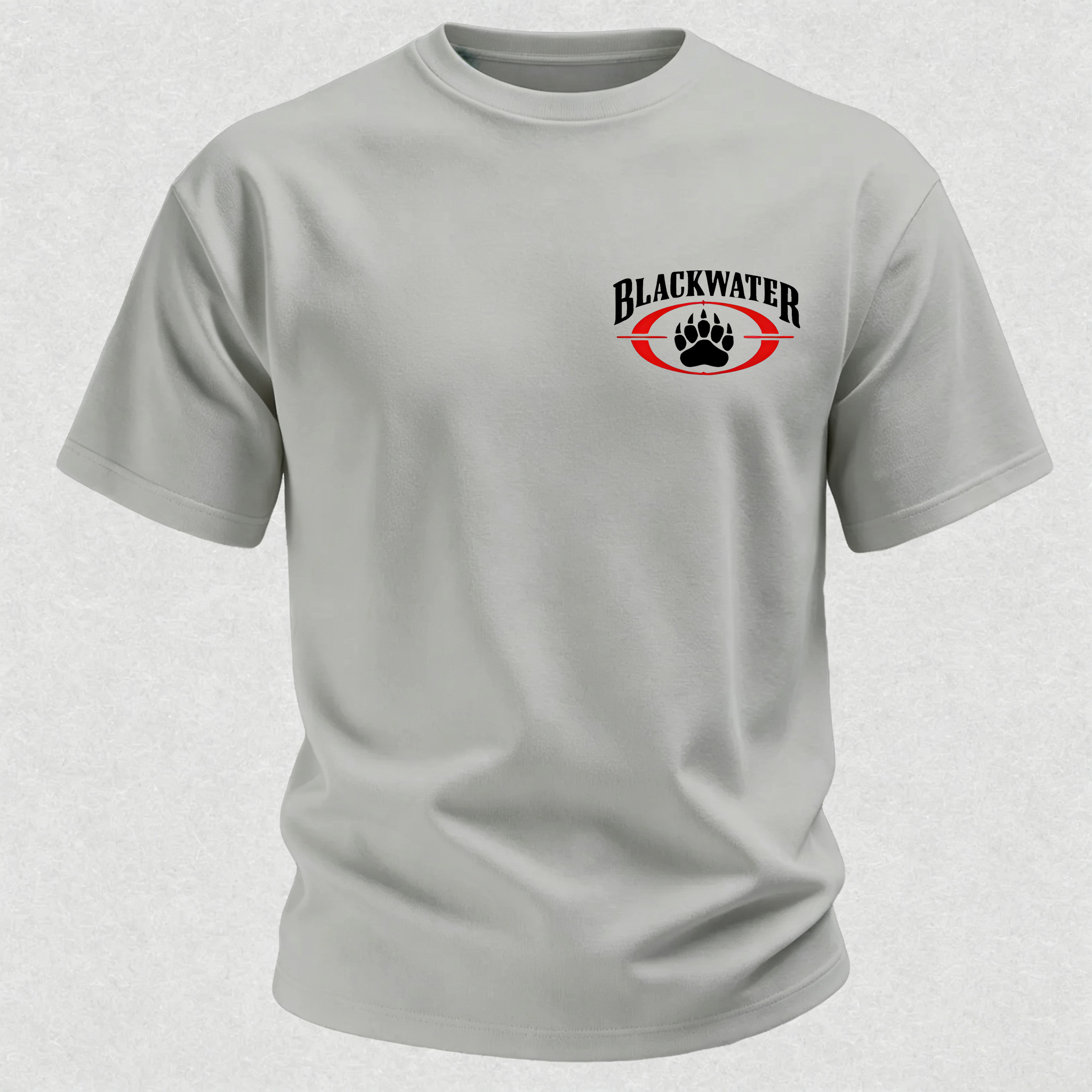 Blackwater Stay Back 100 Meters or You Will Be Shot Printed Men's T-Shirt