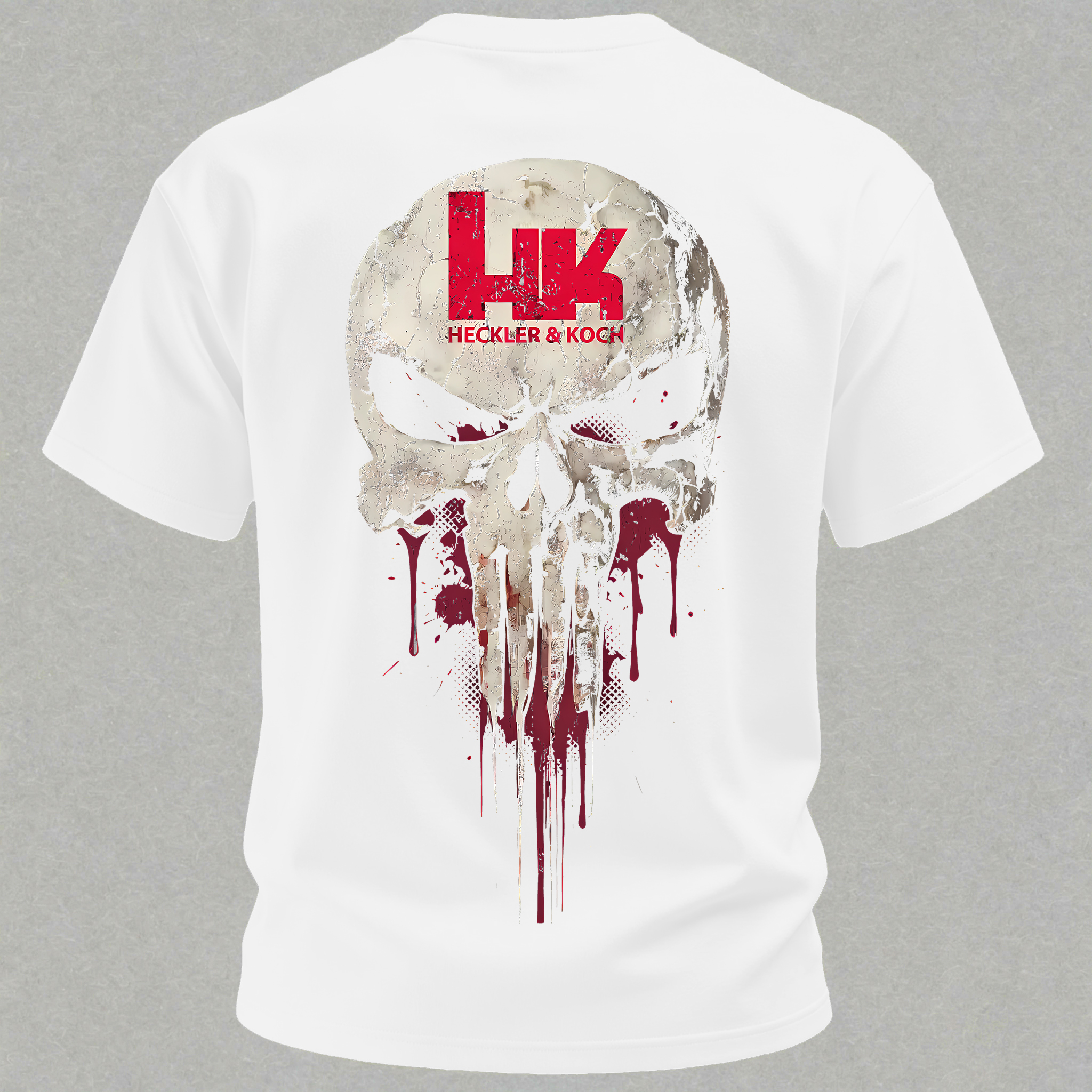  Skull Printed Men's T-shirt