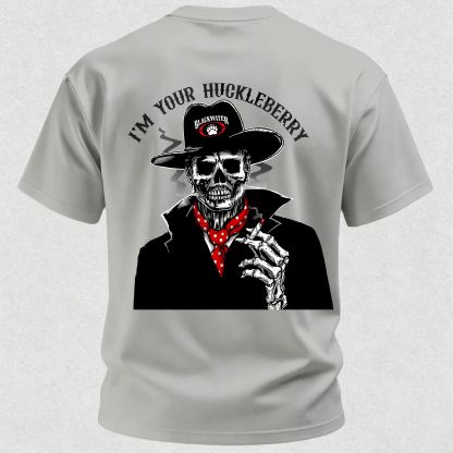 I'M YOUR HUCKLEBERRY Printed Men's T-Shirt