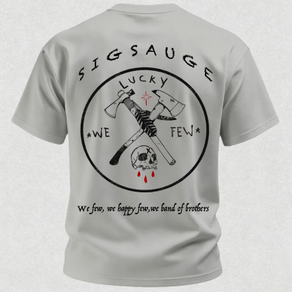 We Few Band of Brothers Print Men’s T-Shirt