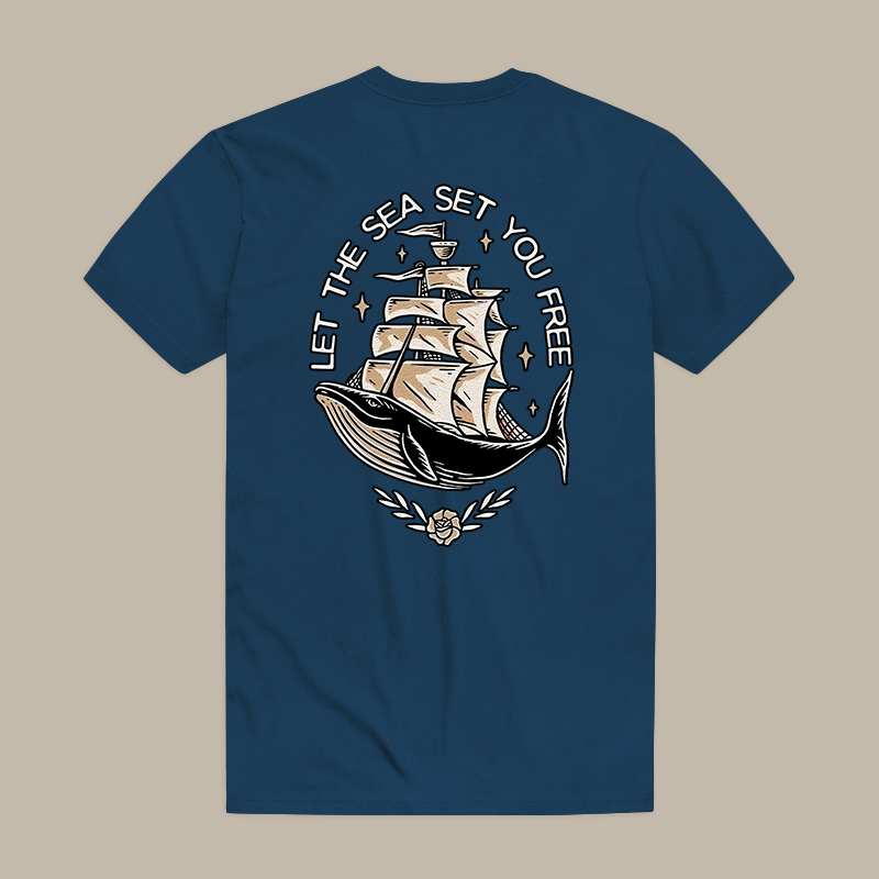 Let The Sea Set You Free Tee