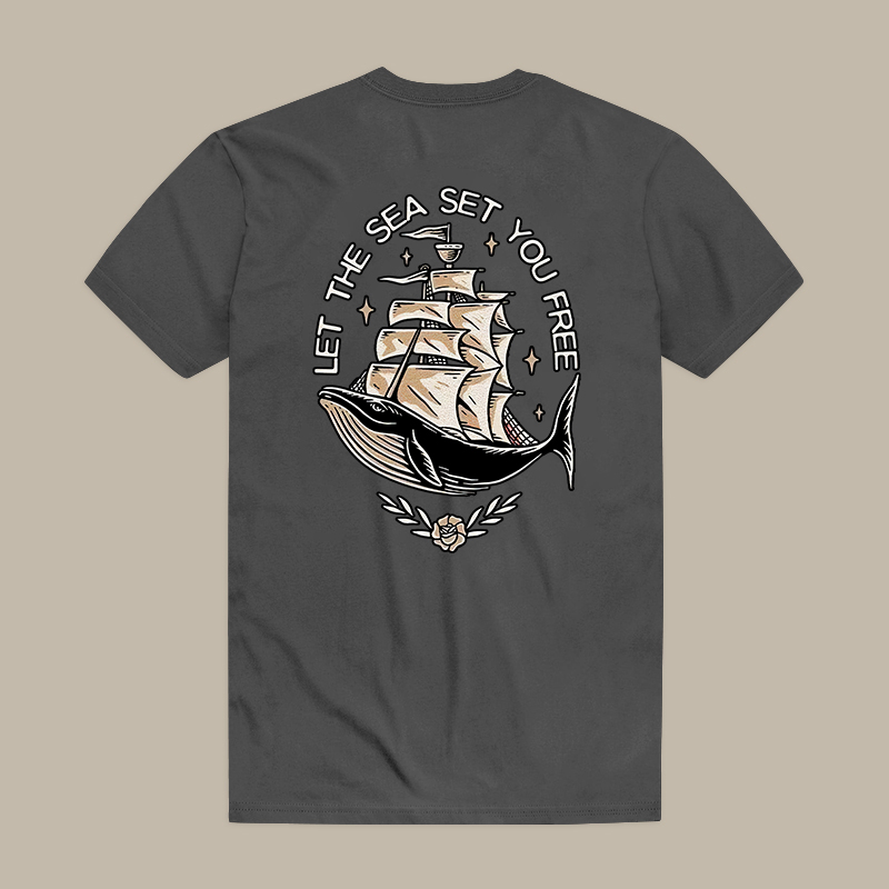 Let The Sea Set You Free Tee