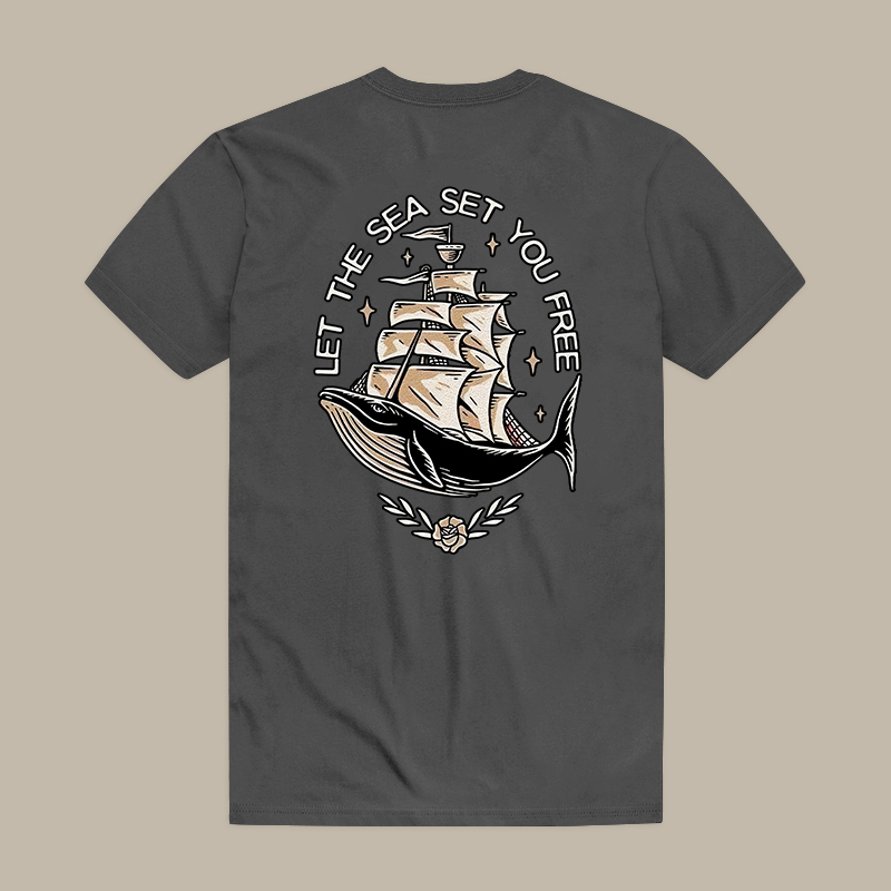 Let The Sea Set You Free Tee