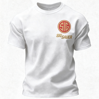 SIG Sauer Skull Printed Men's T-Shirt