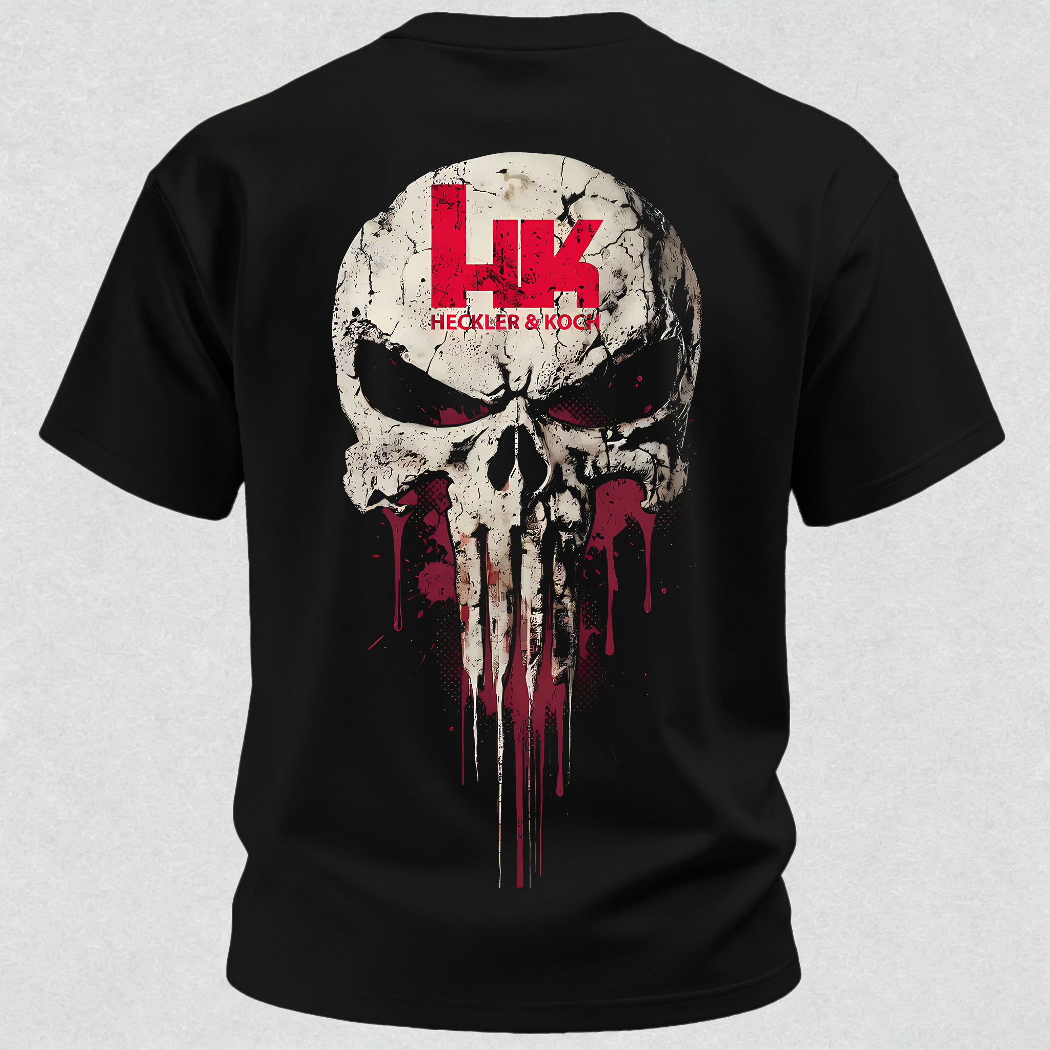  Skull Printed Men's T-shirt