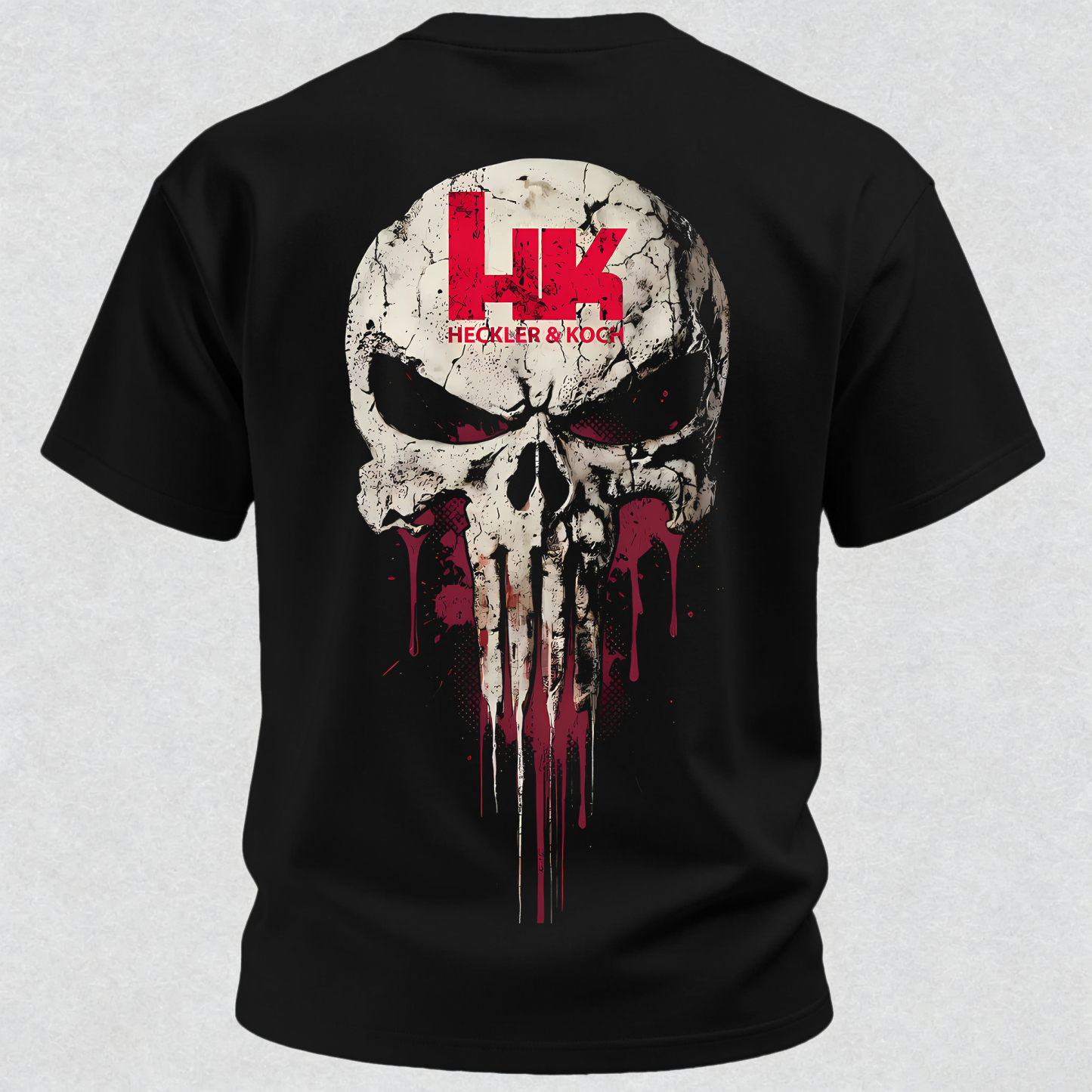  Skull Printed Men's T-shirt
