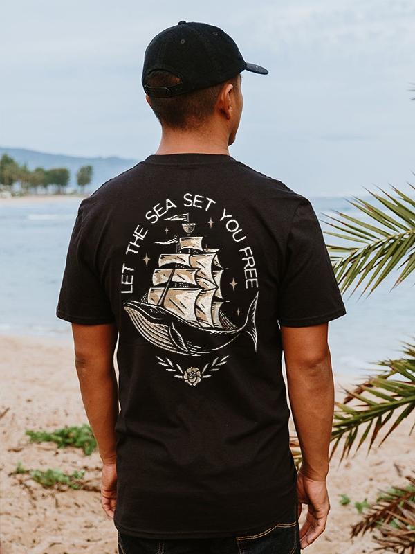Let The Sea Set You Free Tee