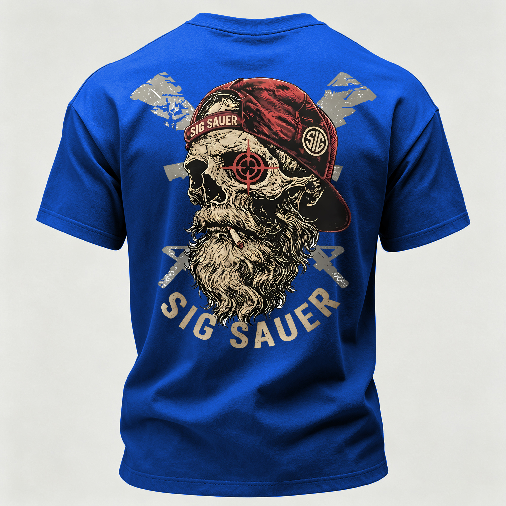  Skull Printed Men's T-Shirt
