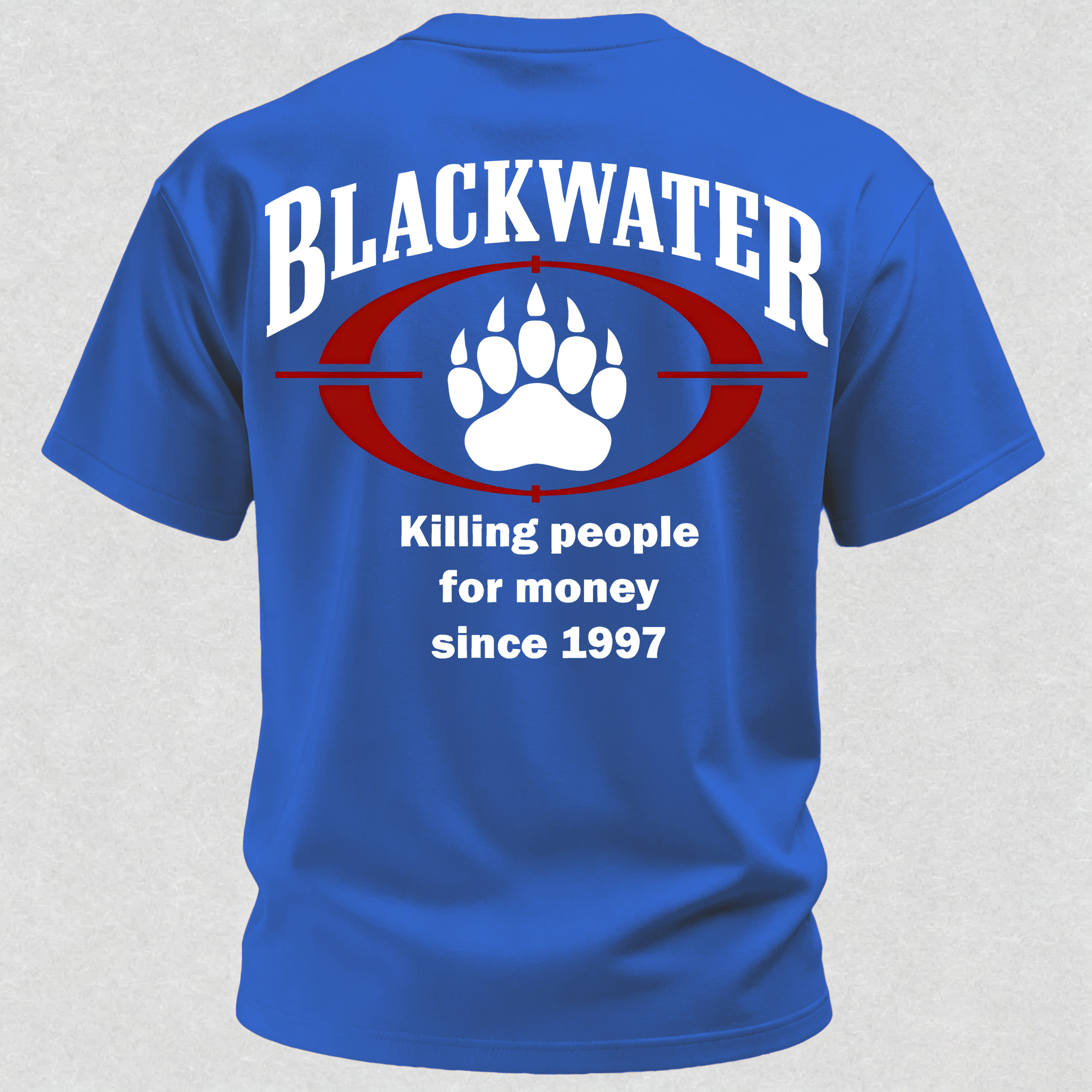  Killing People For Money Since 1997 Printed Men's T-Shirt