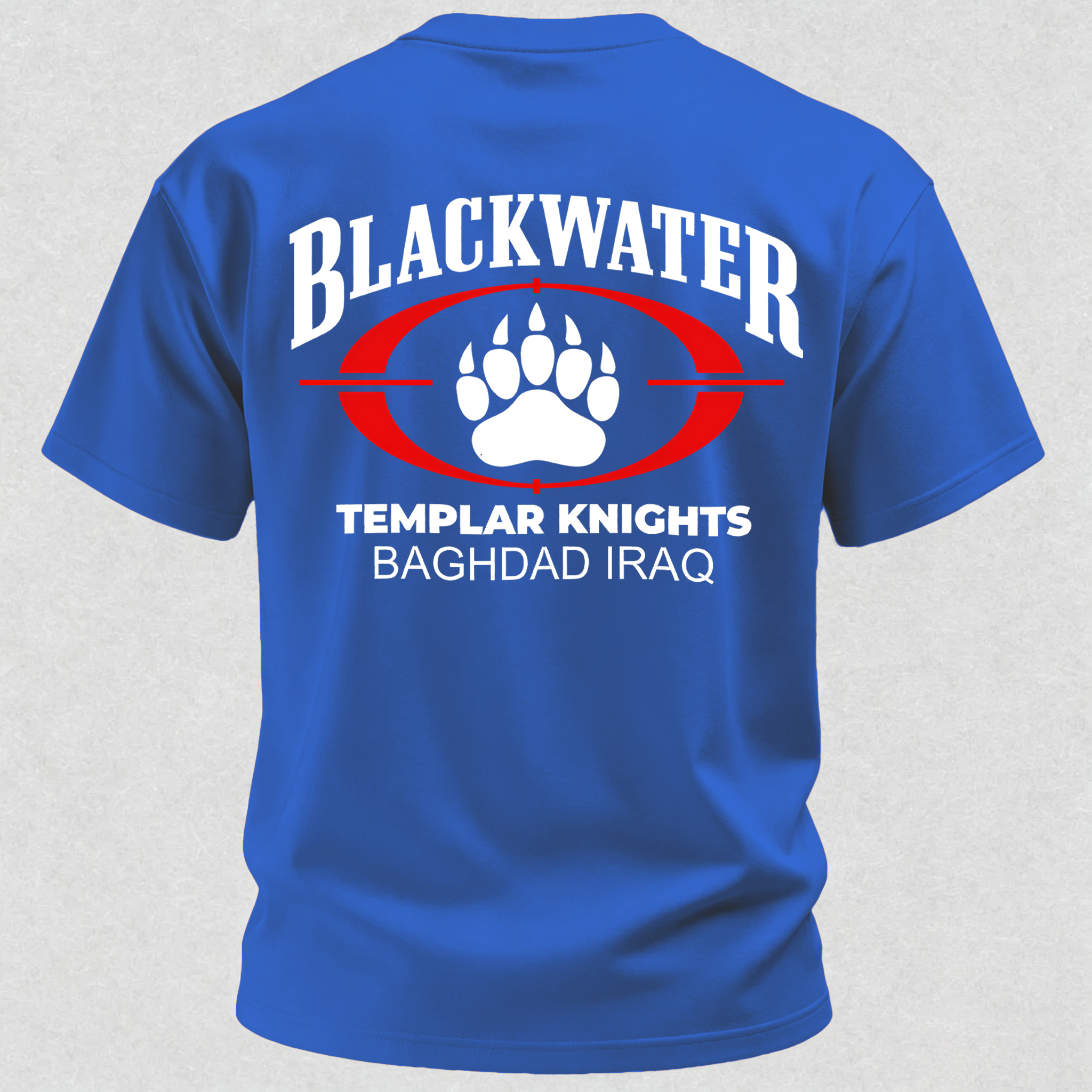  Templar Knights Baghdad Iraq Printed Men's T-Shirt