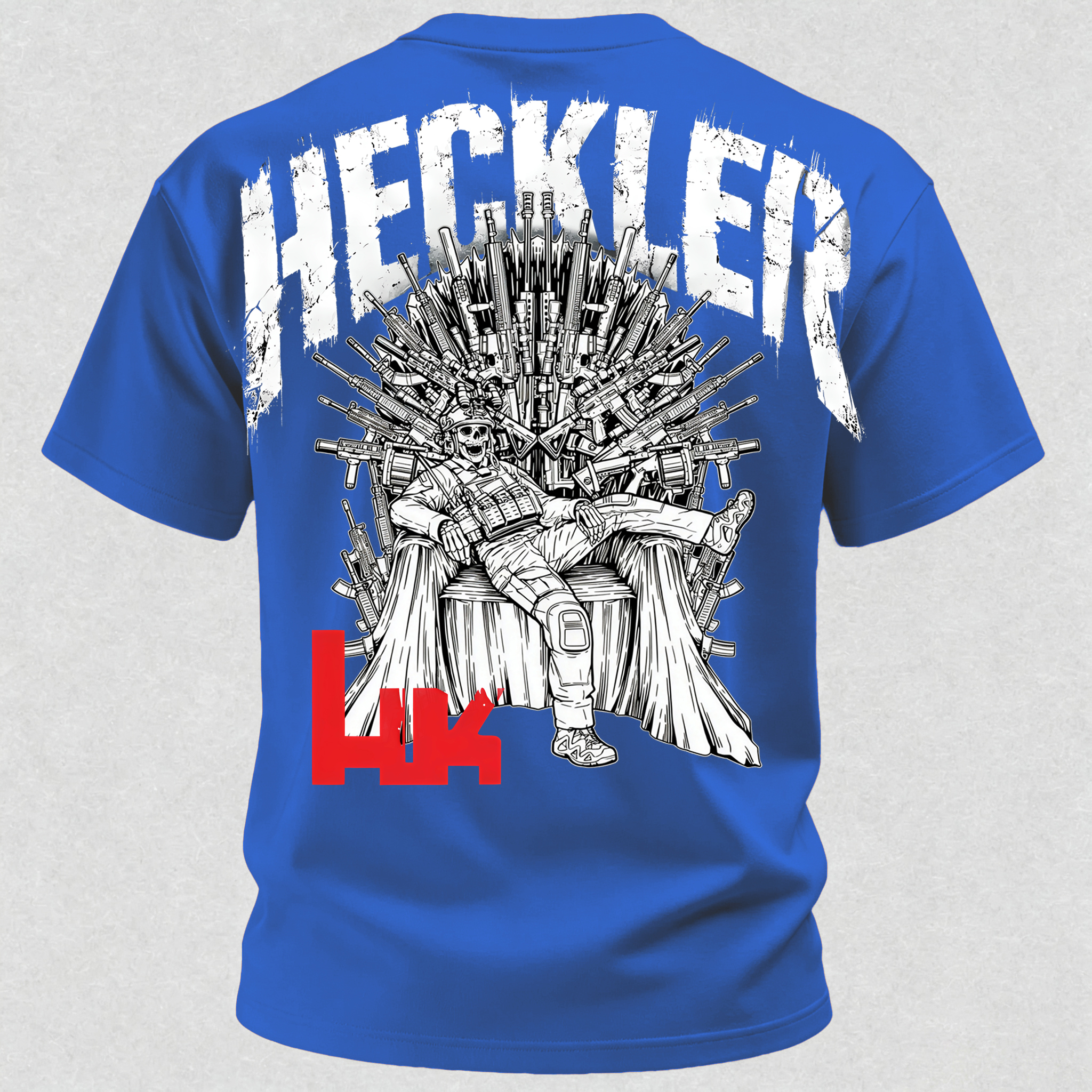 Throne of Guns Printed Men's T-Shirt