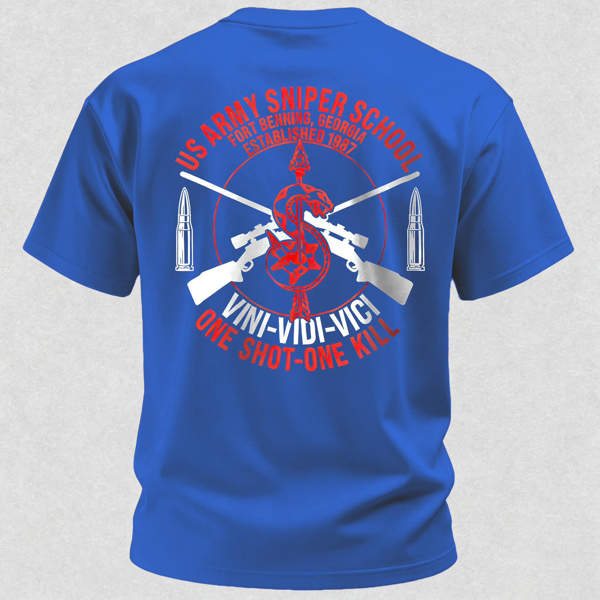 One Shot-One Kill Printed Men's T-Shirt
