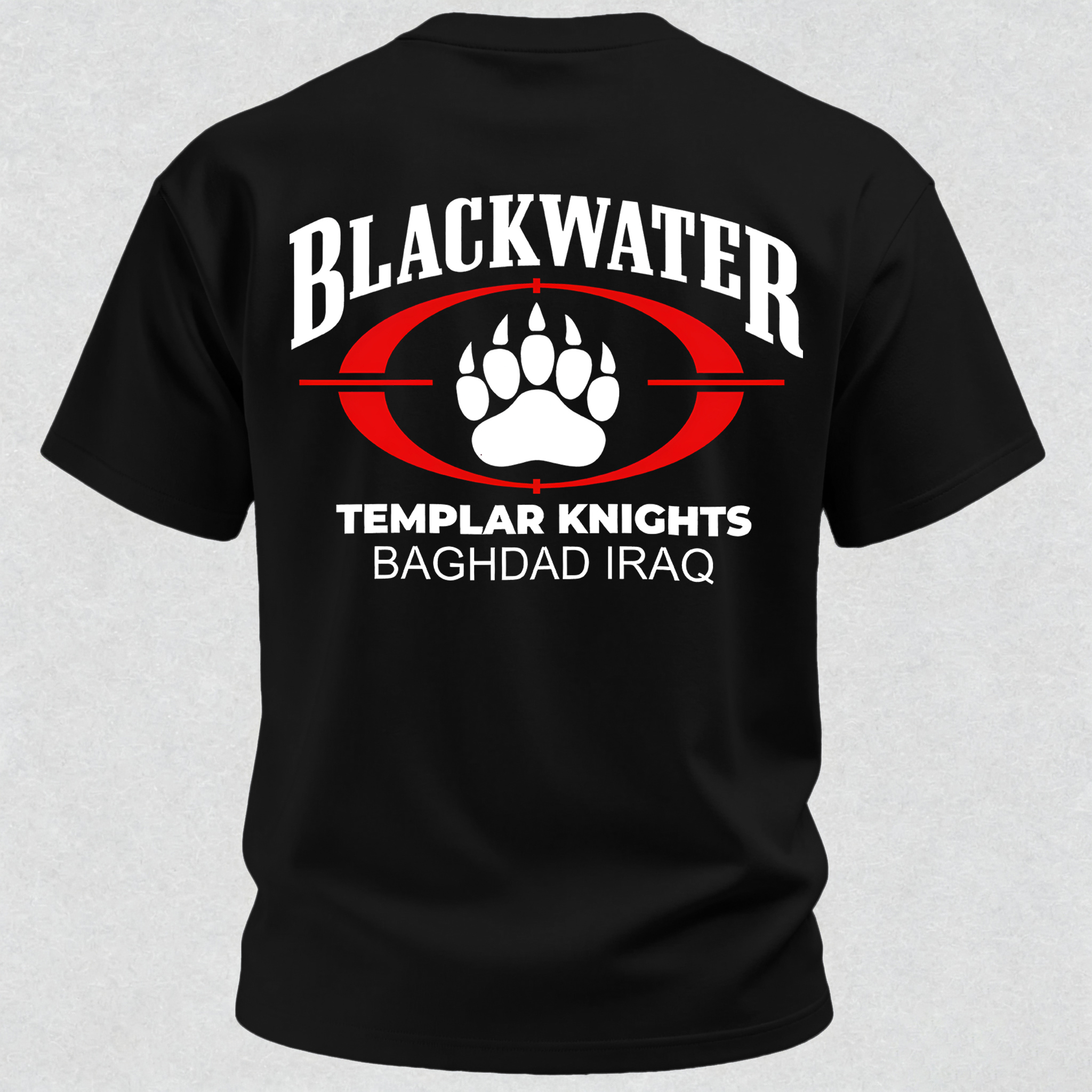  Templar Knights Baghdad Iraq Printed Men's T-Shirt