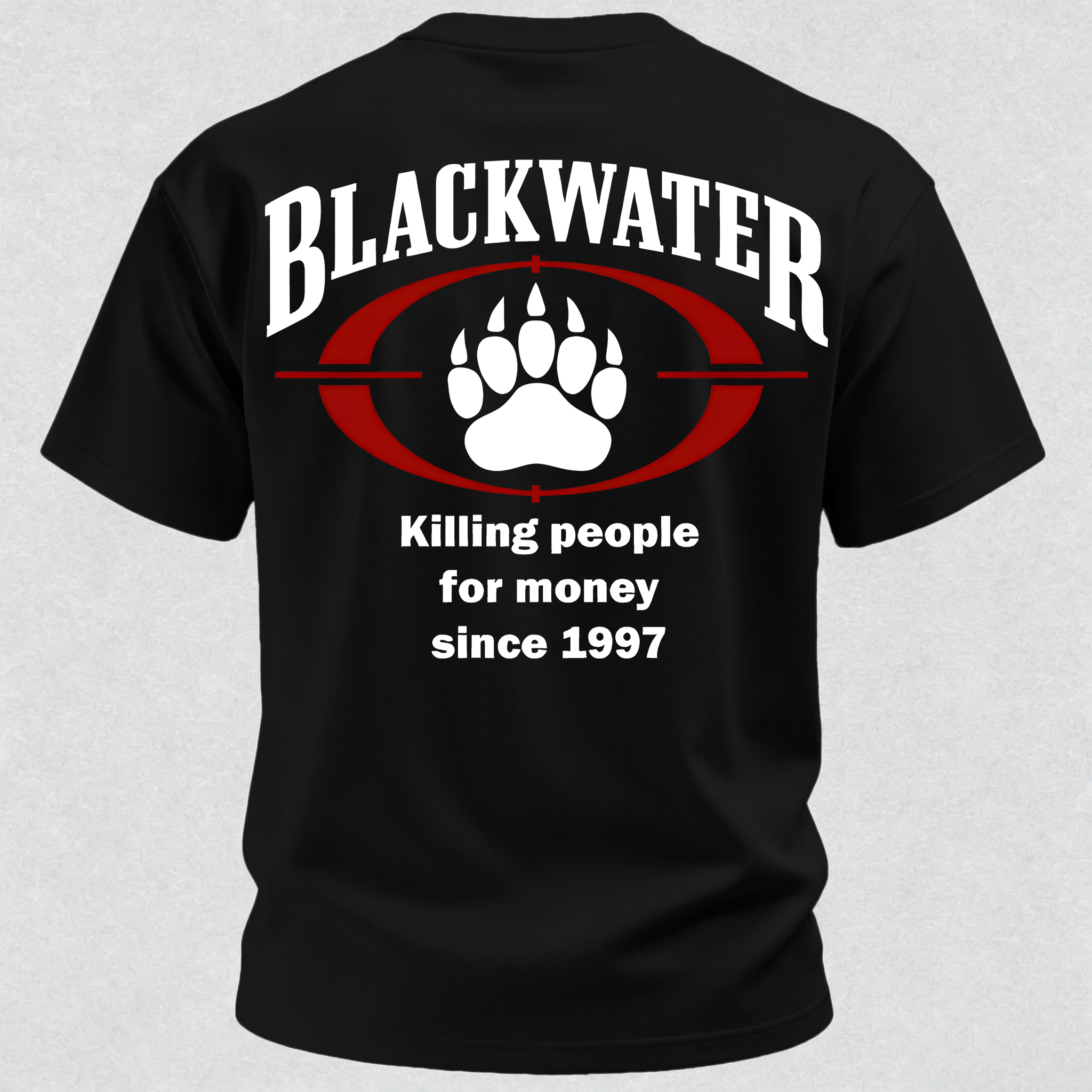  Killing People For Money Since 1997 Printed Men's T-Shirt