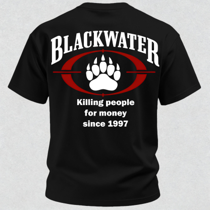  Killing People For Money Since 1997 Printed Men's T-Shirt