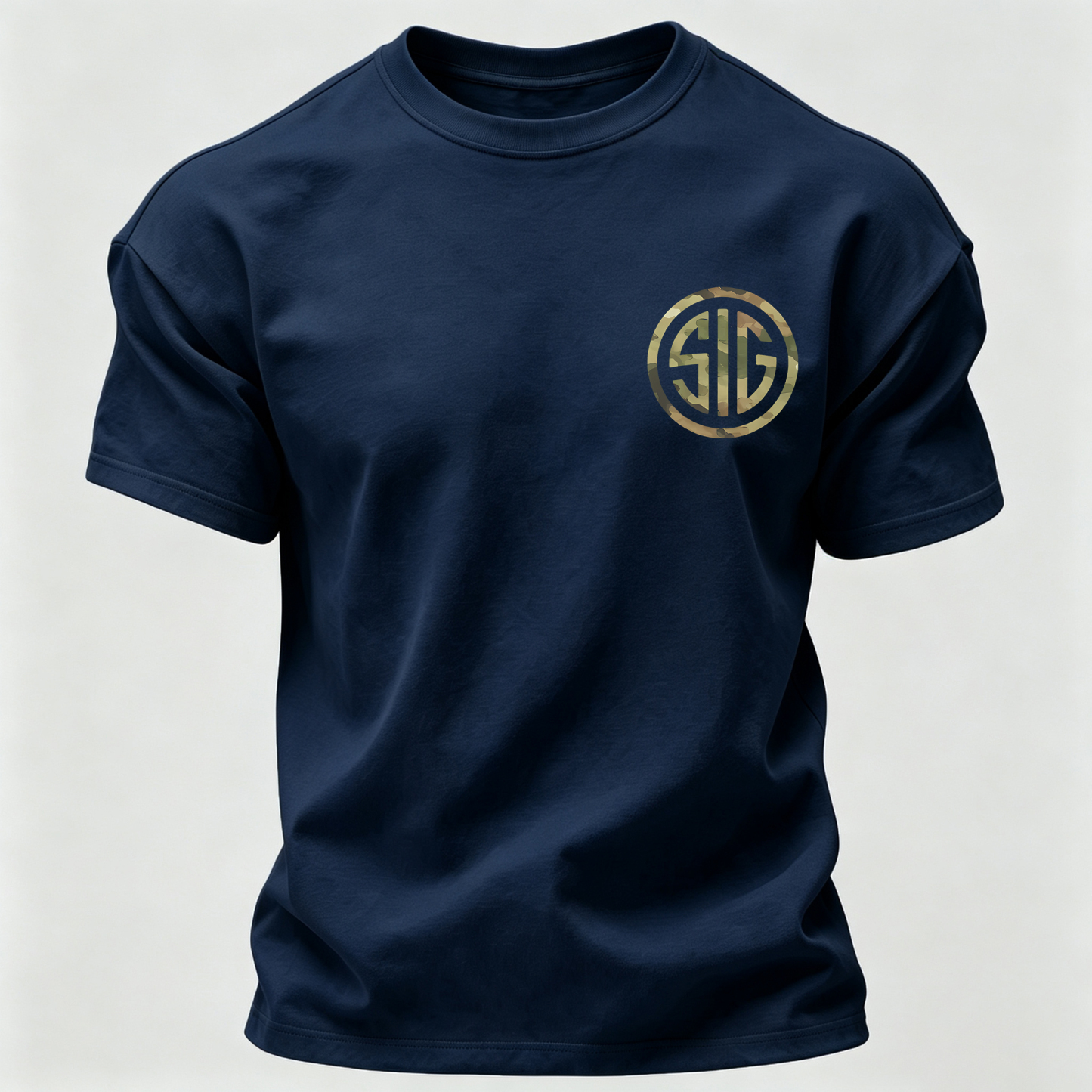  When Negotiations Fall Printed Men's T-Shirt