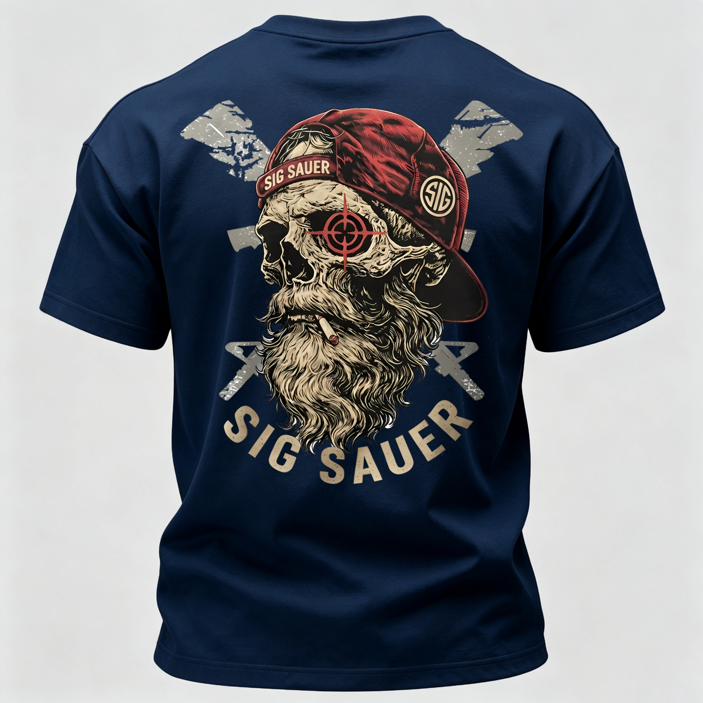  Skull Printed Men's T-Shirt