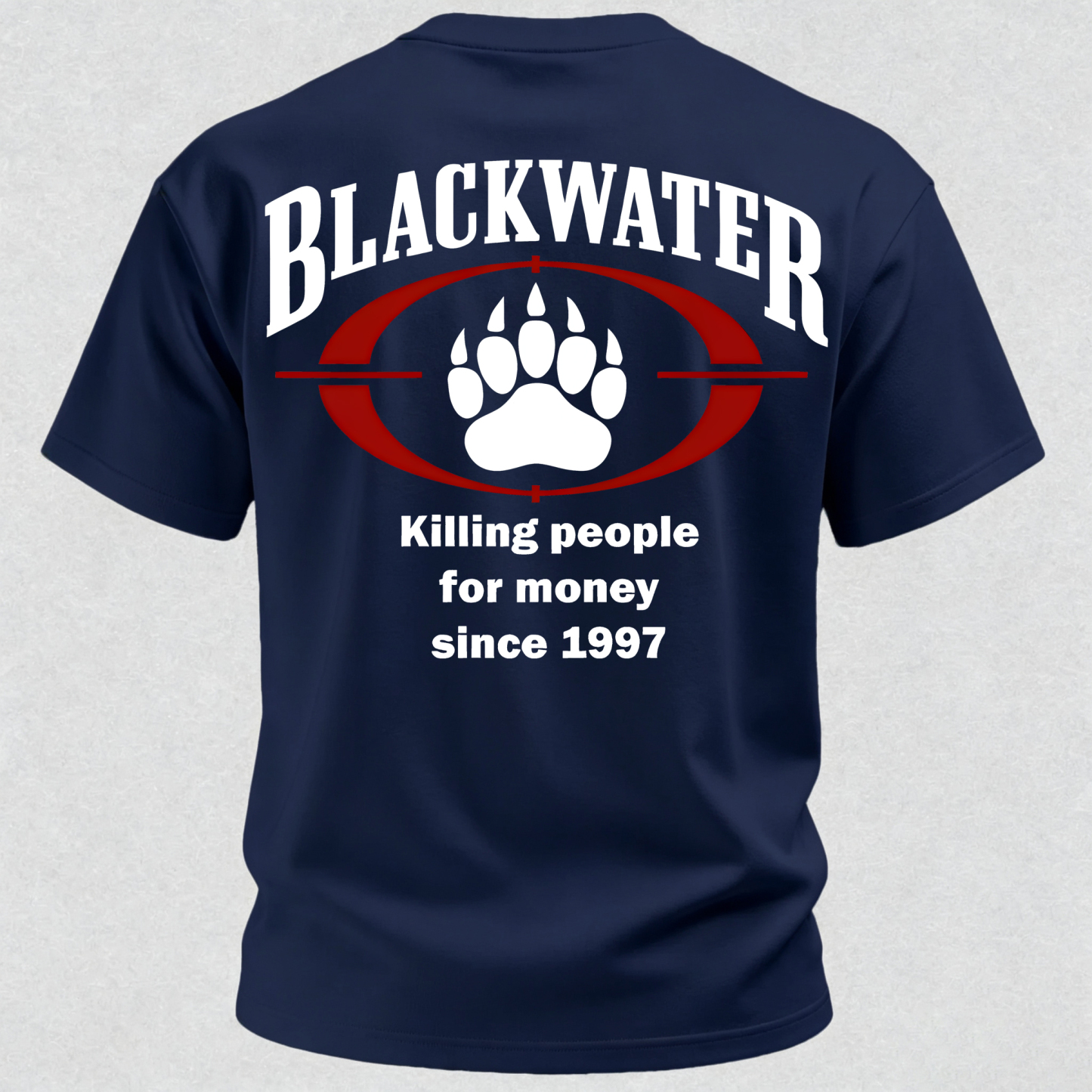  Killing People For Money Since 1997 Printed Men's T-Shirt
