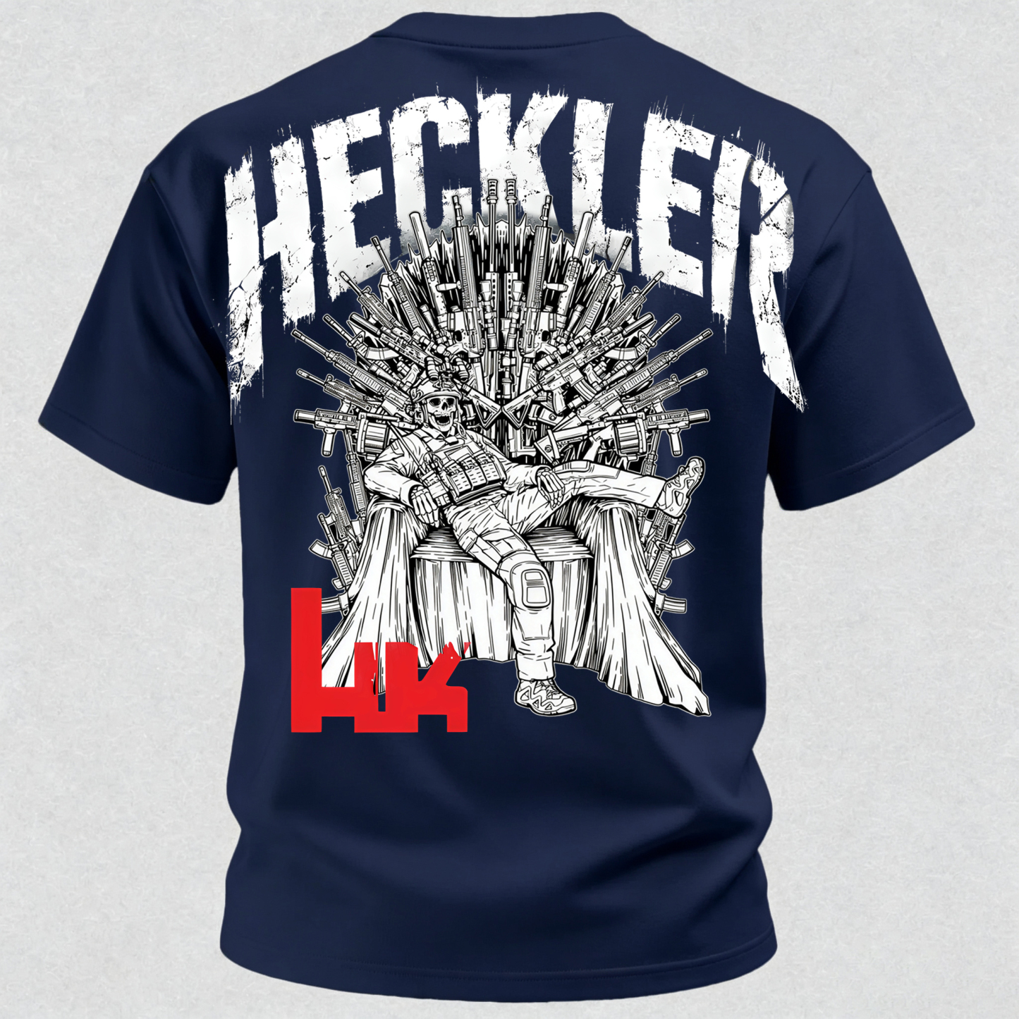 Throne of Guns Printed Men's T-Shirt