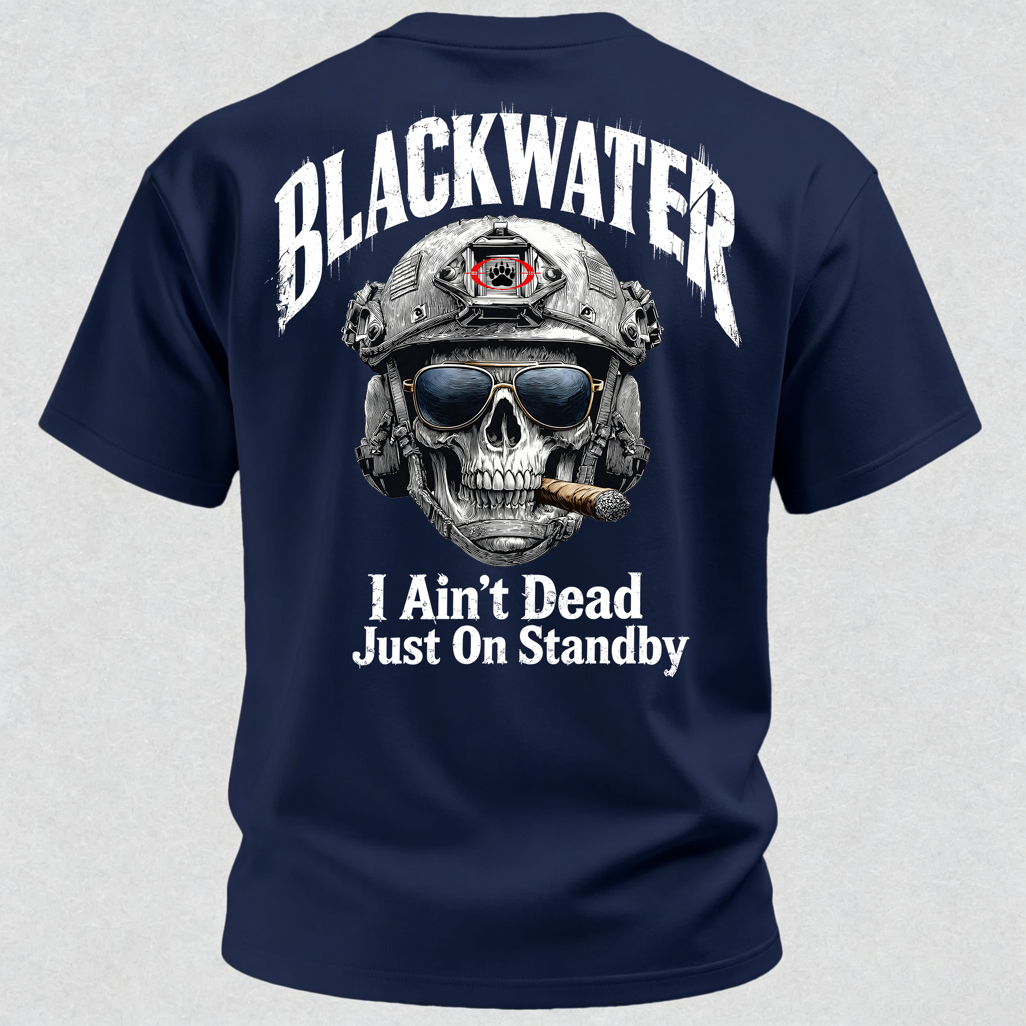 I Ain't Dead Just On Standby Print T-Shirt