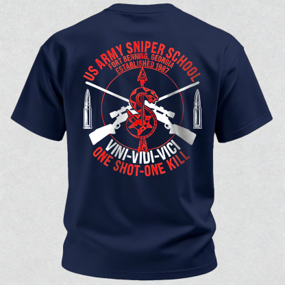 One Shot-One Kill Printed Men's T-Shirt
